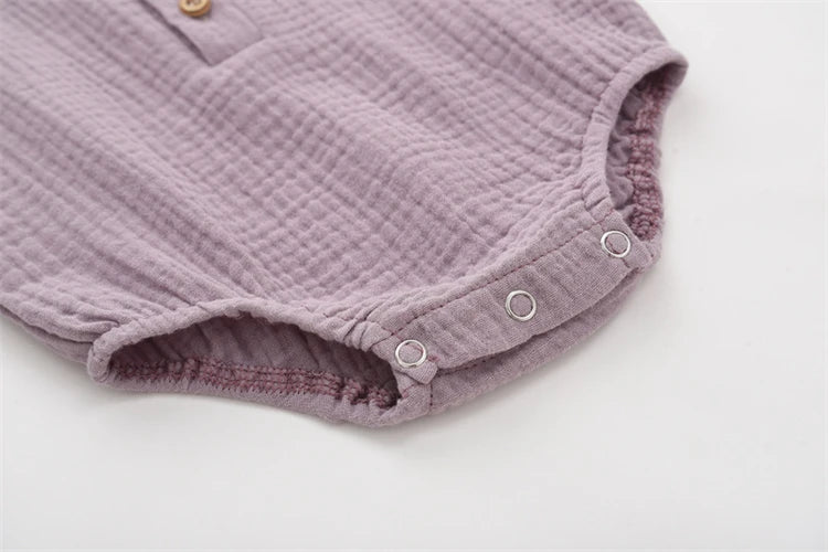 Baby Cotton Linen Romper