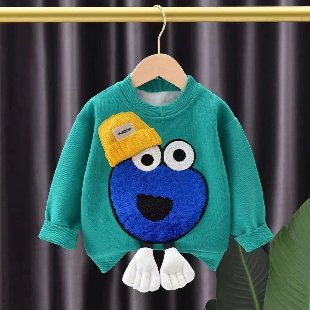 Children's Clothing Kids Boys Sweater Spring and Autumn Boys Girls Long Sleeved Bottoming Shirt Boy Baby Top