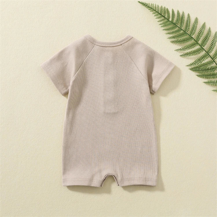 Breathable Baby Playsuit - Short Sleeve Romper