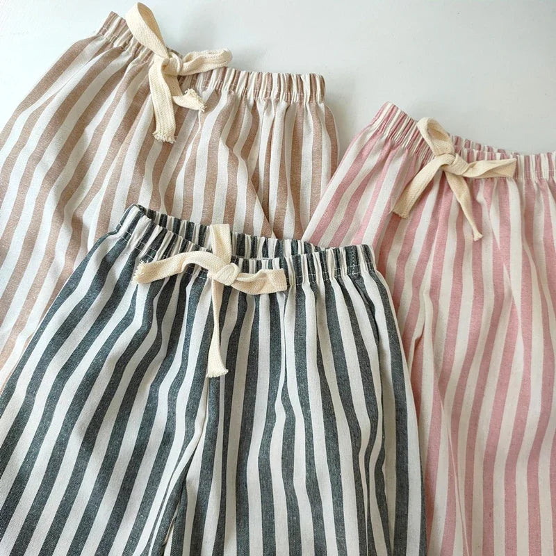 Boys' & Girls Vintage Cotton Pants