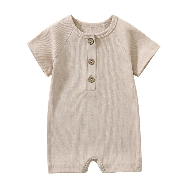 Breathable Baby Playsuit - Short Sleeve Romper