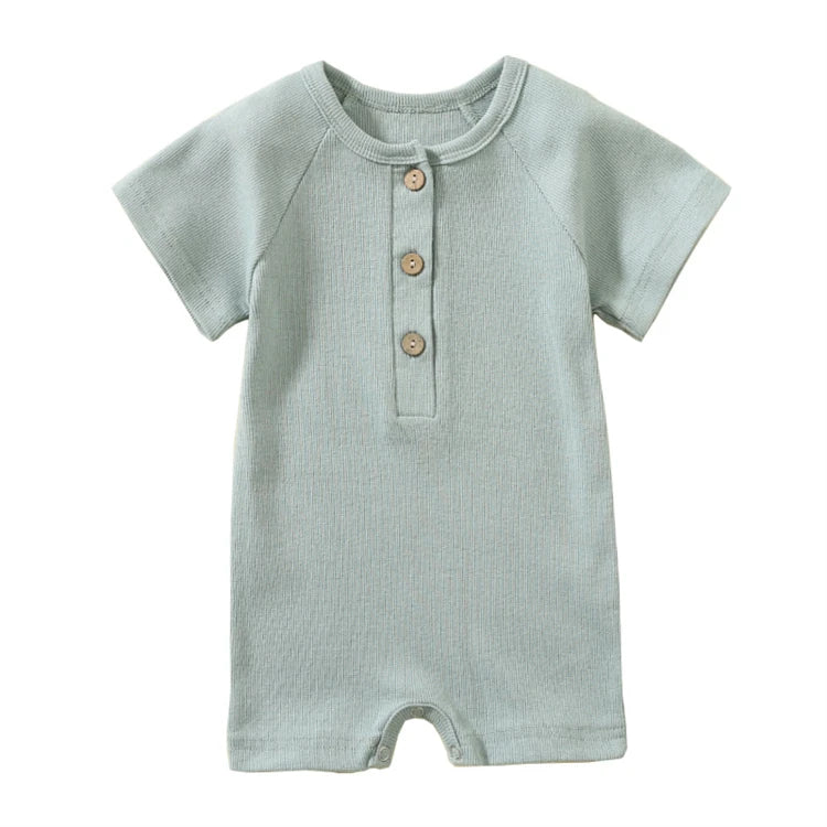 Breathable Baby Playsuit - Short Sleeve Romper