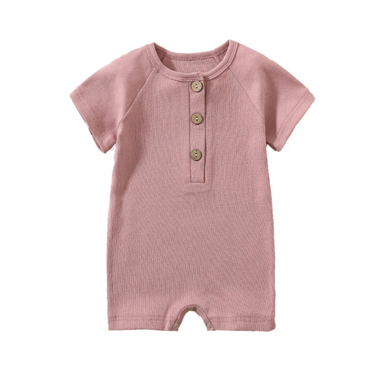 Breathable Baby Playsuit - Short Sleeve Romper