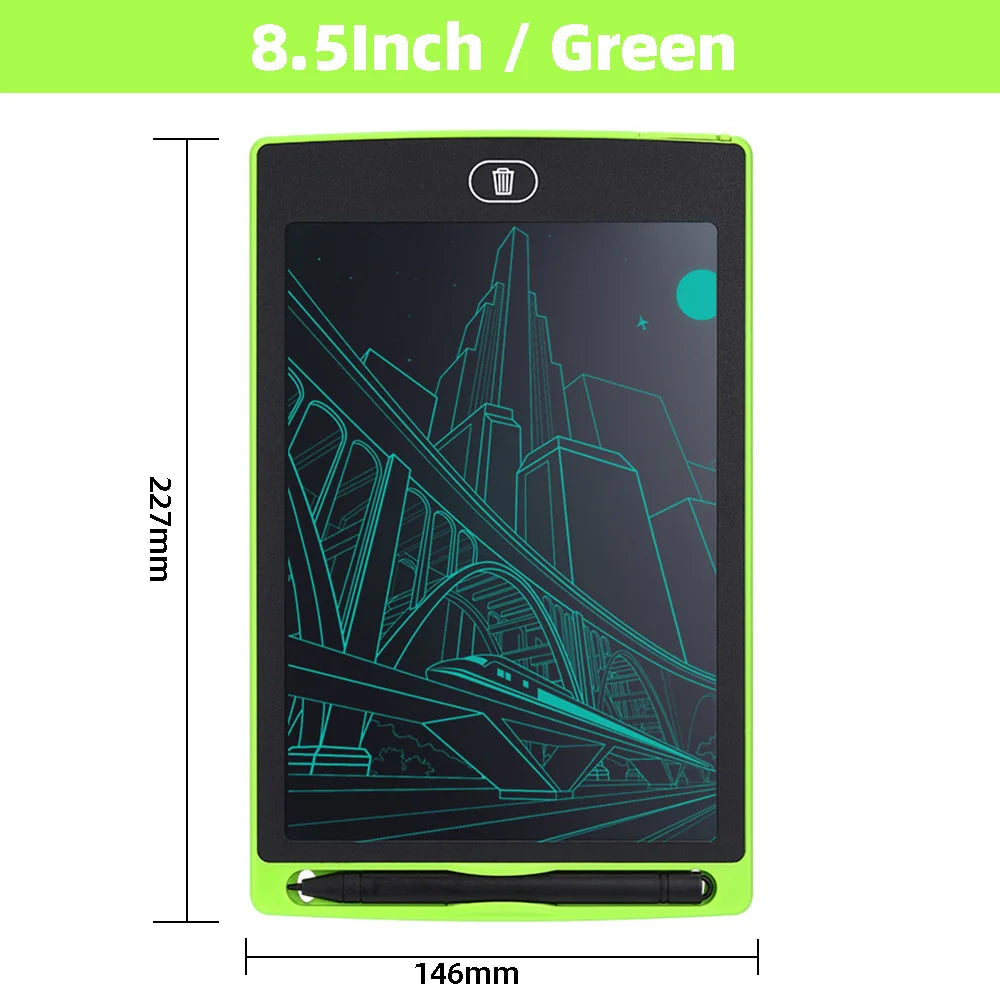 8.5 inch LCD Writing Tablet Drawing Board Kids Graffiti Sketchpad Toys Handwriting Blackboard Magic Drawing Board Toy Gift