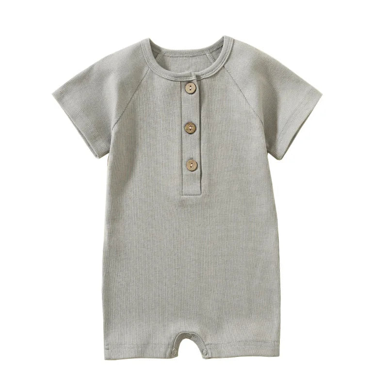 Breathable Baby Playsuit - Short Sleeve Romper