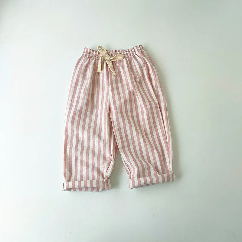Boys' & Girls Vintage Cotton Pants