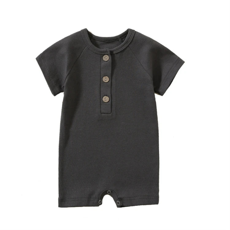 Breathable Baby Playsuit - Short Sleeve Romper