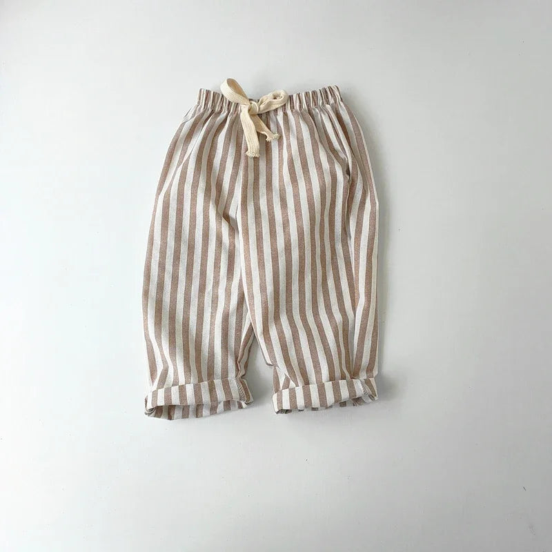 Boys' & Girls Vintage Cotton Pants