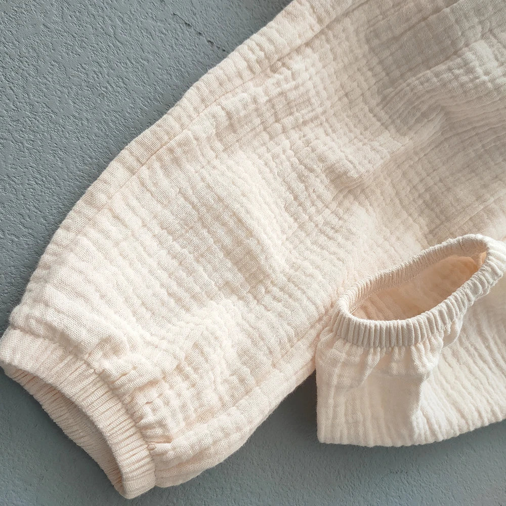 Children's Loose-Fit Pleated Pants