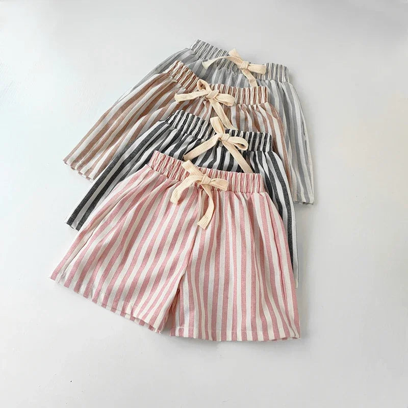 Boys' & Girls Vintage Cotton Pants
