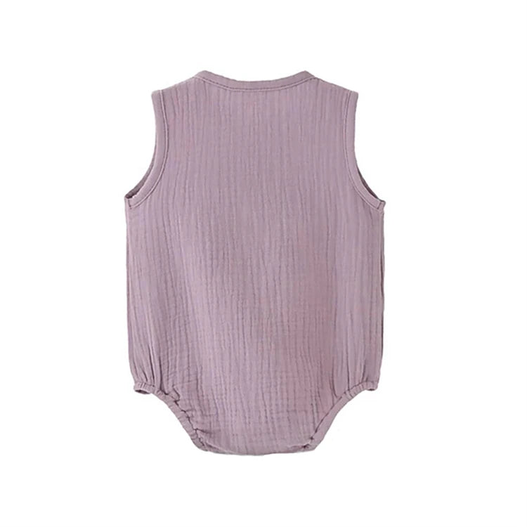 Baby Cotton Linen Romper