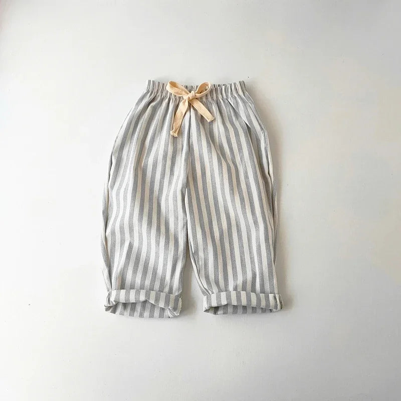 Boys' & Girls Vintage Cotton Pants