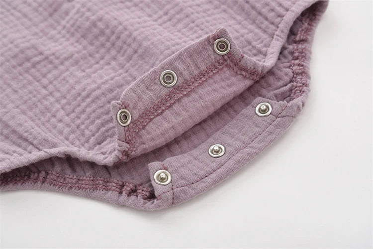 Baby Cotton Linen Romper