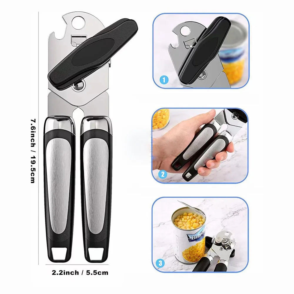 Multifunctional Stainless Steel Can Opener