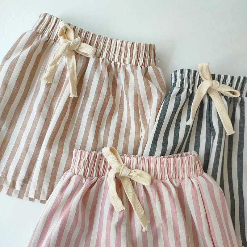 Boys' & Girls Vintage Cotton Pants