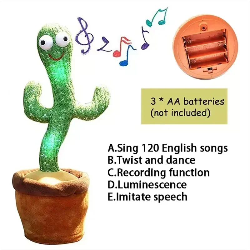 Dancing Talking Cactus Toy