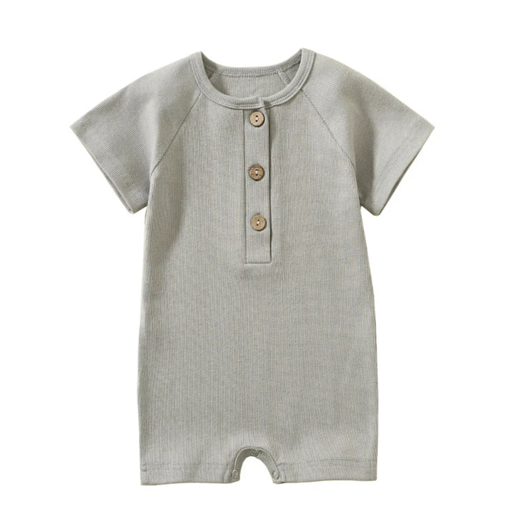 Breathable Baby Playsuit - Short Sleeve Romper