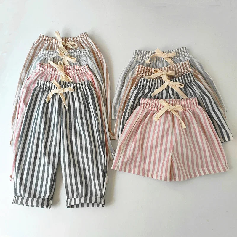 Boys' & Girls Vintage Cotton Pants