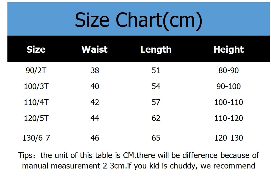 Boys' & Girls Vintage Cotton Pants