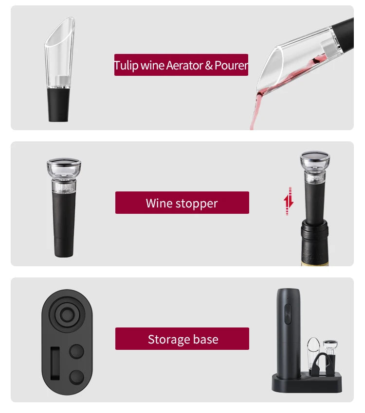 Electric Automatic Wine Bottle Opener