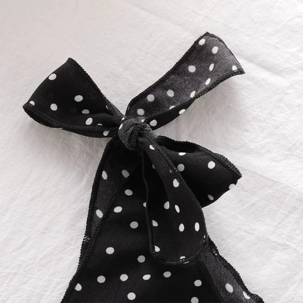 Kids Overalls New Polka Dot Baby Girls Clothes Baby Rompers Kids Jumpsuit Summer Sleeveless Button 1-5Y Girls Outfits