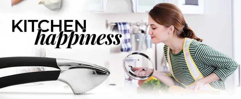Garlic Press & Peeler Set