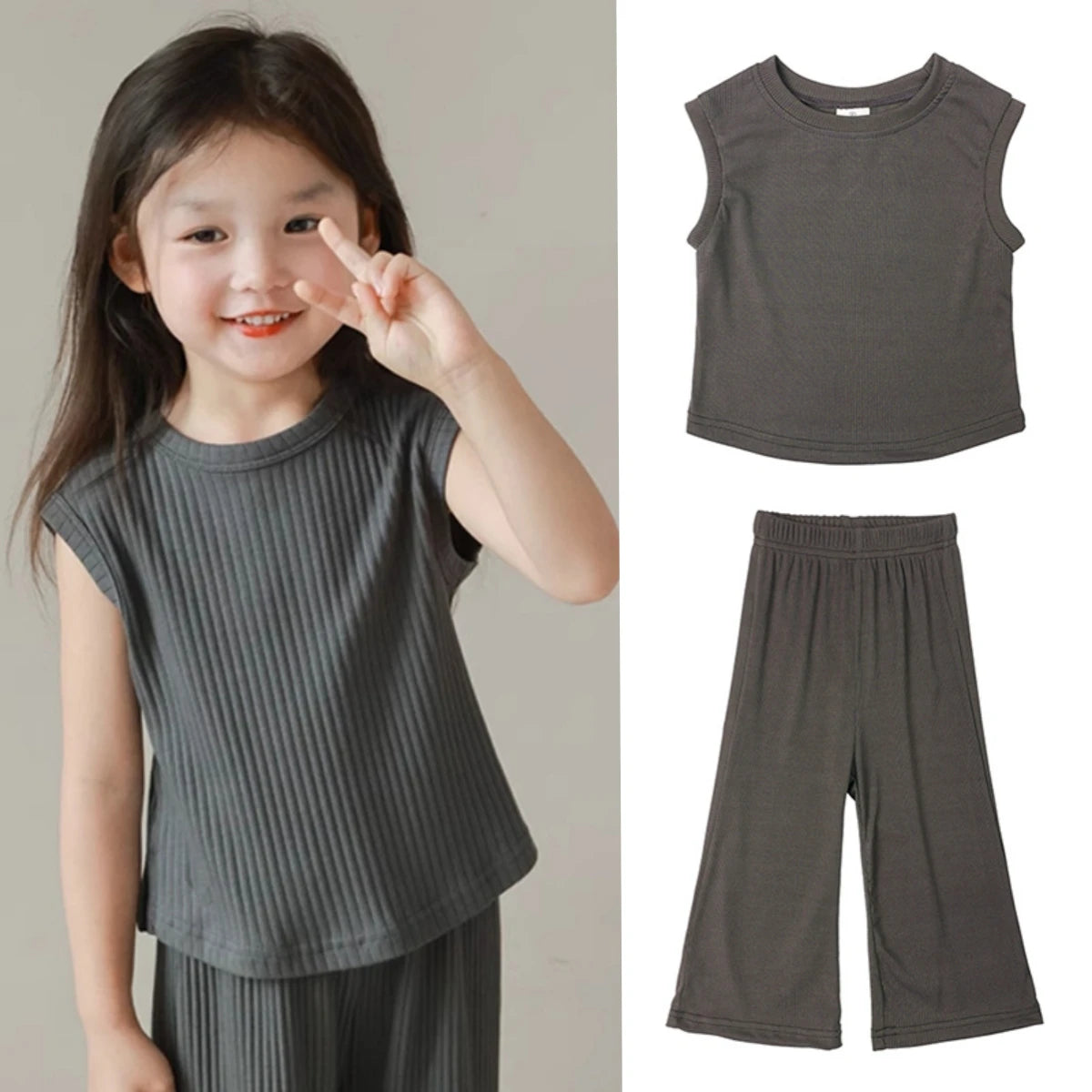 Girls  Summer Outfit Set