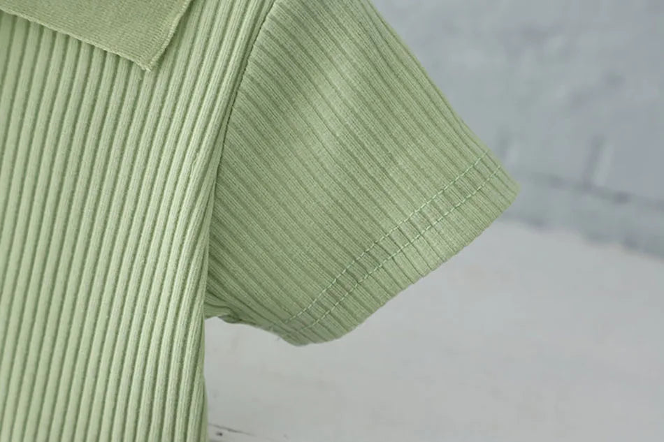 Sporty Striped Outfit Set