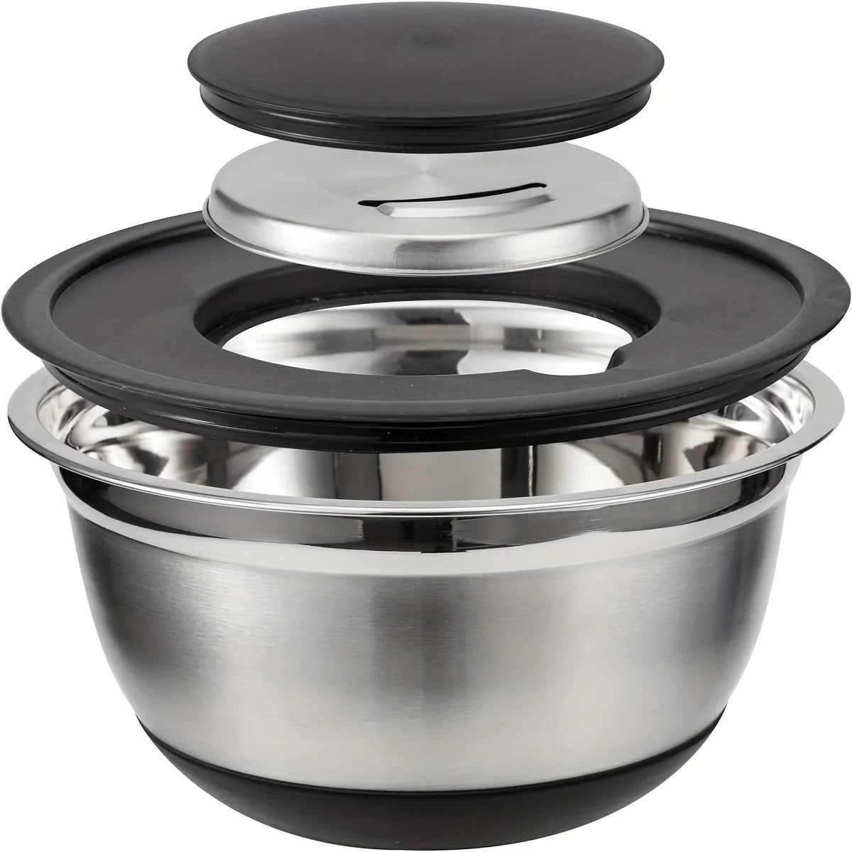 Stainless Steel Mixing Bowls with Lids
