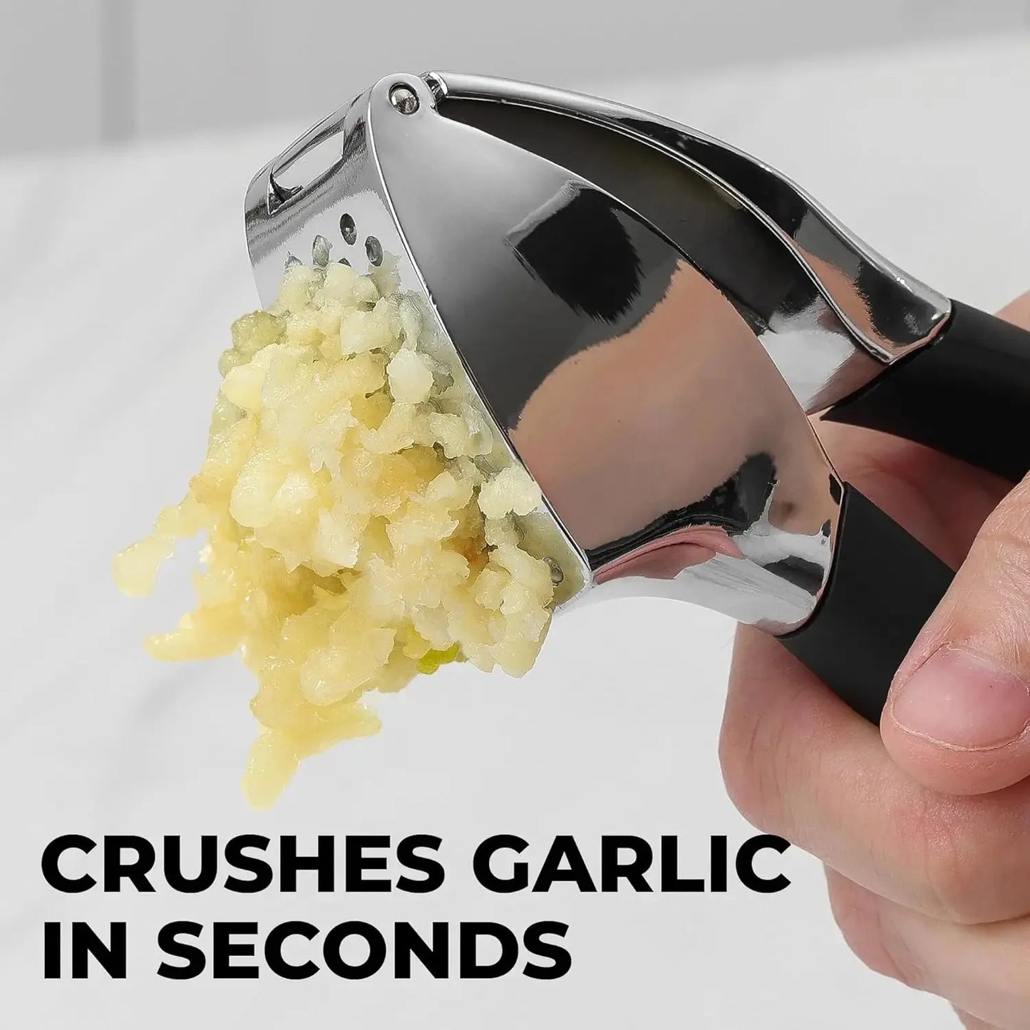 Garlic Press & Peeler Set