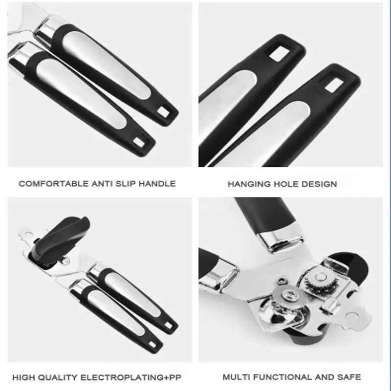 Multifunctional  Stainless Steel Can Opener
